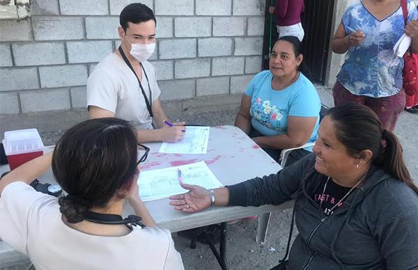 Se realizaron siete jornadas médicas en colonias antorchistas 