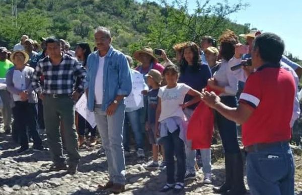 Arrancó obra gestionada por Antorcha en Boyecito, Cadereyta