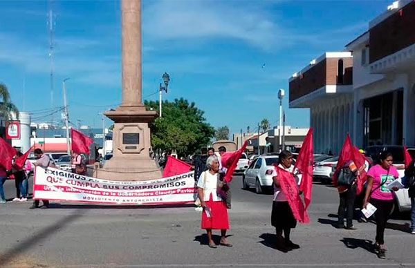 Continúan jornadas de denuncia en Sonora 