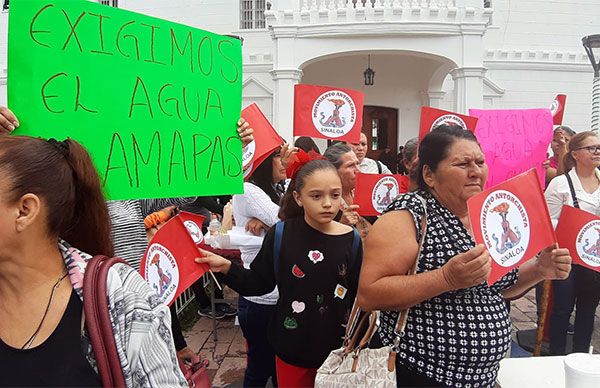 Colonos llegan a acuerdos con ayuntamiento de Culiacán