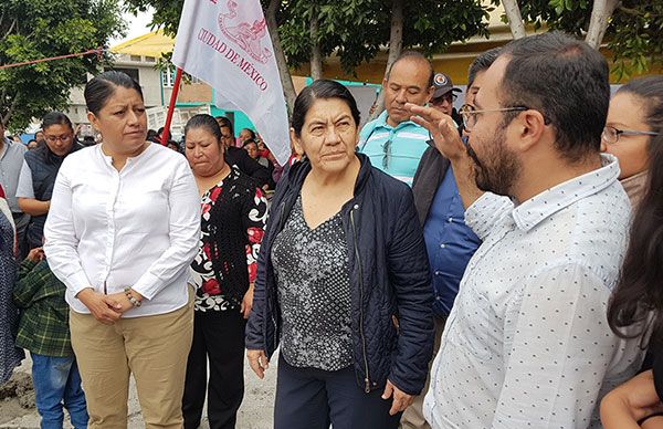 Inicia la reconstrucción del Mirador de Buenavista en Iztapalapa, gracias a la gestión del Movimiento Antorchista