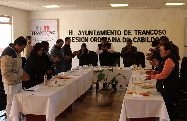 Aprueba cabildo de Trancoso, Proyecto de Egresos 2019