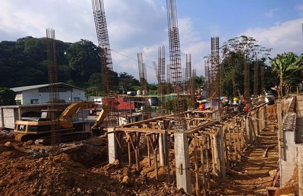 Avanza construcción del centro de Desarrollo Cultural en Colonia antorchista