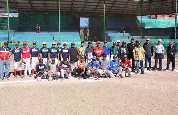 Charcas llevó a cabo con éxito la Olimpiada de Beisbol en su fase regional