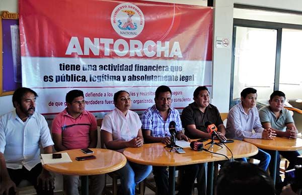 Antorcha Campesina denuncia persecución a los movimientos populares y su lucha