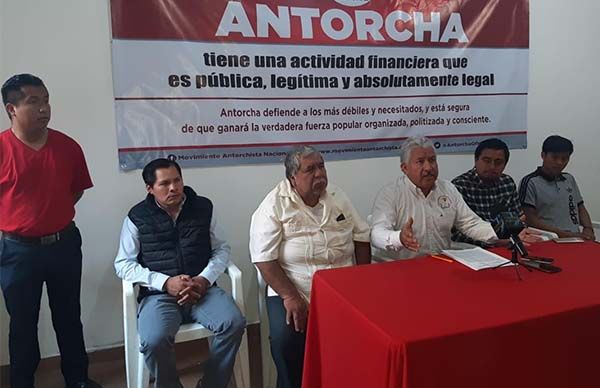 Antorchismo Neolones  en defensa de la libre organización popular