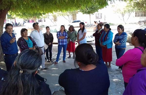 Acuerdan edil de Etchojoa y antorchistas avanzar en acciones