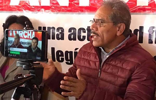 La actividad  financiera de Antorcha no es un secreto: Jerónimo Gurrola 