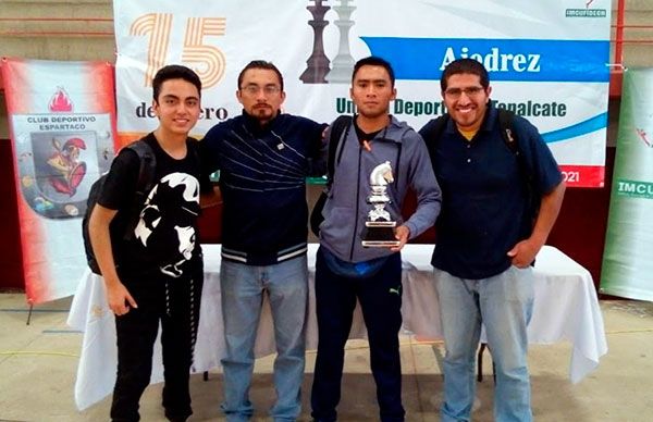 Obtiene la Ciudad de México el primer lugar en el Campeonato Estatal de Ajedrez