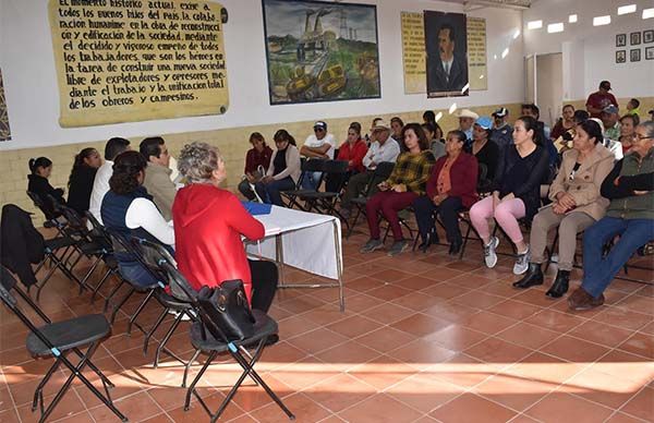 Es importante educar políticamente a la sociedad: Dirigente de Antorcha en Aguascalientes