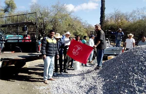 Antorcha continúa rindiendo frutos, en beneficio de las familias del Mezquital