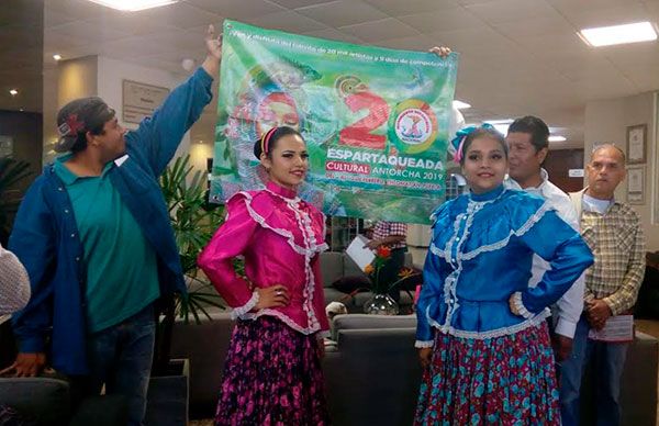 Artistas nayaritas presentes en Espartaqueada Cultural