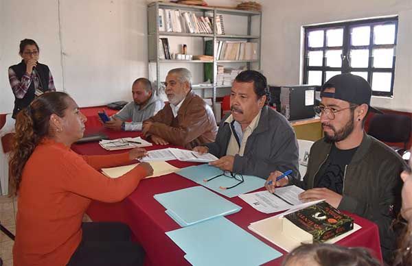 Mujeres Antorchistas presentes en postulación de candidatos a alcaldes municipales 