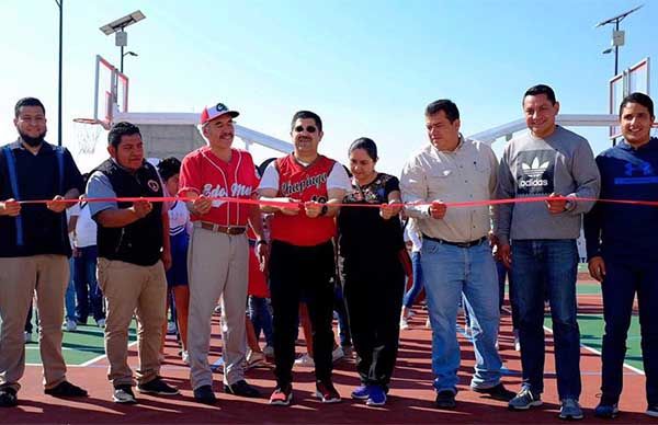 Gestiona Antorcha Texcoco Centro Deportivo con medidas profesionales