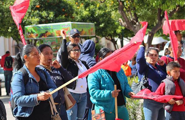 Antorchistas de Sonora, aún sin respuestas concretas a obras y servicios 