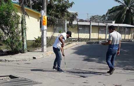 Sector San José contará con rejillas metálicas nuevas