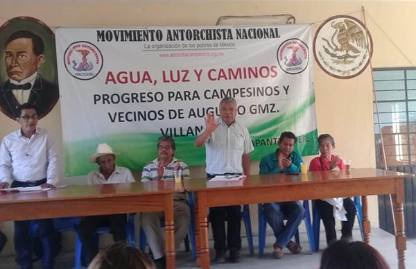 Con hechos palpables, avanza Antorcha Campesina en el municipio de Papantla