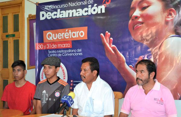 Antorchistas Campechanos anuncian XI Concurso Nacional de Declamación