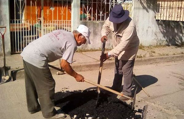 Plenistas de municipio de Centro realizan faenas