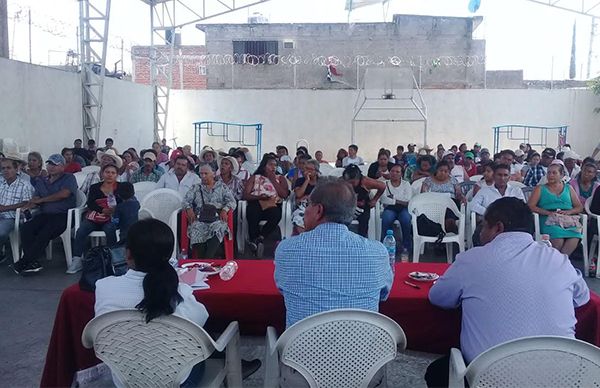 Campesinos refrendan su compromiso con Antorcha a seguir organizados