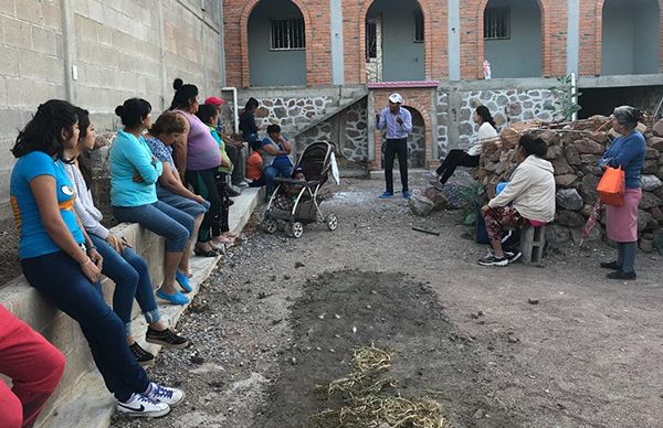 Se suman sanmarienses al Movimiento Antorchista 