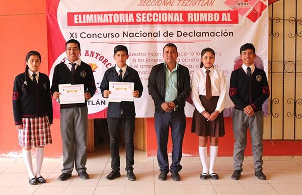 Realizan eliminatoria rumbo al XI Concurso Nacional de Declamación