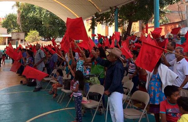 En la costa, la unidad antorchista está más firme que nunca