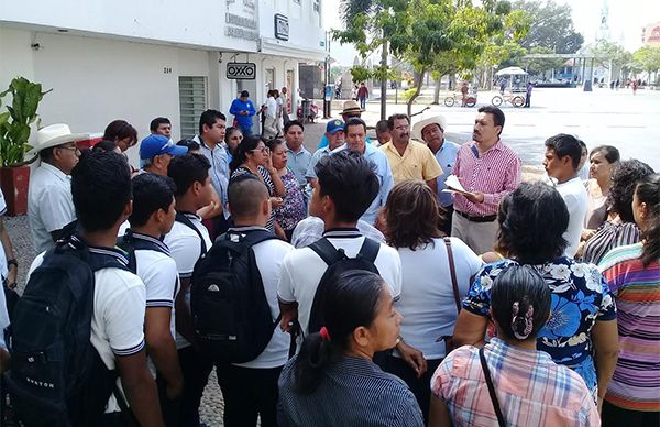 Antorchistas de Tabasco entregan pliego petitorio estatal 2019