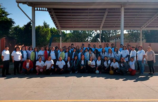 Realizan Juegos Magisteriales antorchistas en Ecatepec