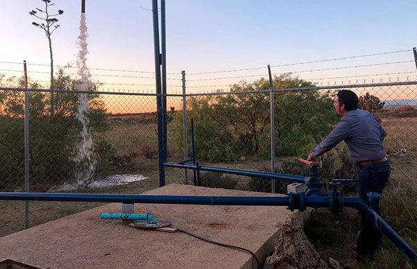 Inauguran pozo de agua potable en la comunidad de San Cipriano