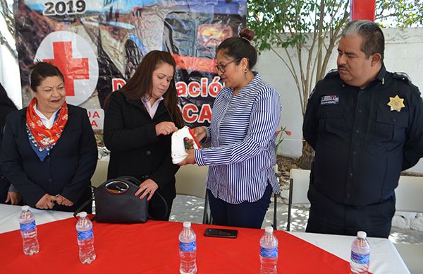 Da inicio la Colecta Nacional 2019 de la Cruz Roja en el municipio de Charcas