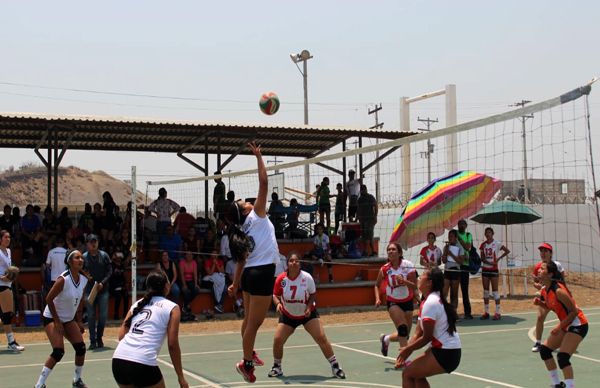 Realiza Movimiento Antorchista en Veracruz, eliminatoria estatal de voleibol