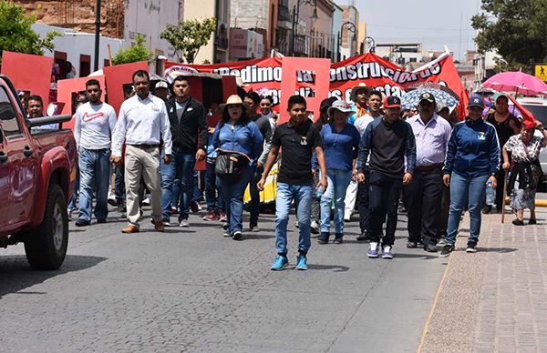 Hay diálogo en Guadalupe, pero no solución a demandas: Antorcha 