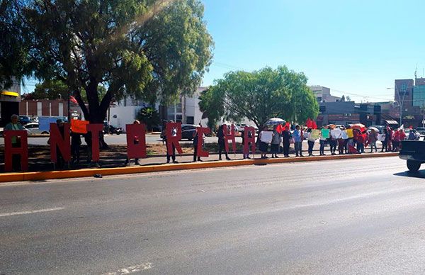 Antorcha continúa manifestaciones ante postura represiva e ilegal del Gobierno de Guadalupe