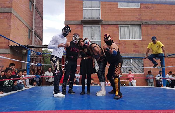 Antorcha lleva lucha libre gratuita a GAM