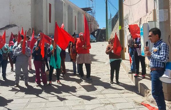 Confían antorchistas de  Vetagrande que Presidente Municipal responda a pliego petitorio