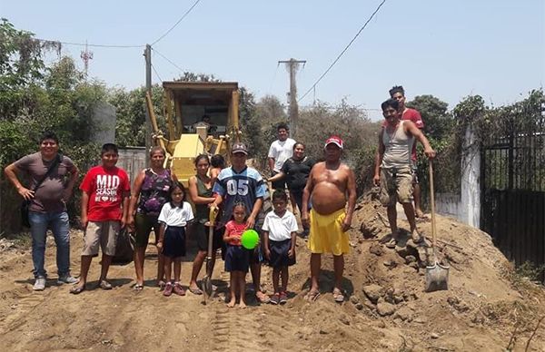 Rehabilitación de accesos beneficia a colonos de El Bejuco y Tres Palos