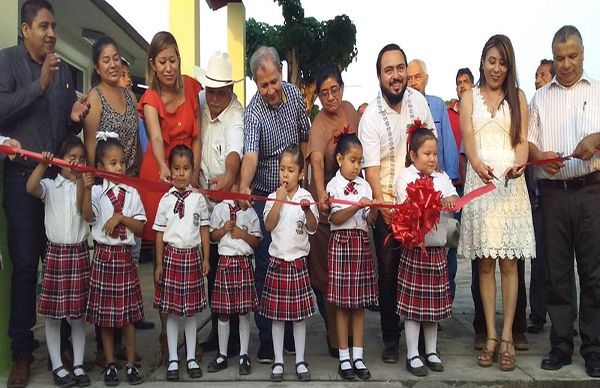  Antorcha inaugura obras de infraestructura educativa en San Rafael