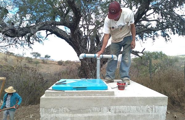 Avanza rehabilitación del sistema de agua potable 