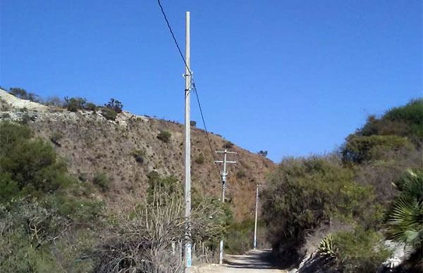 Antorcha suma una electrificación más para la comunidad de Guadalupe Membrillos