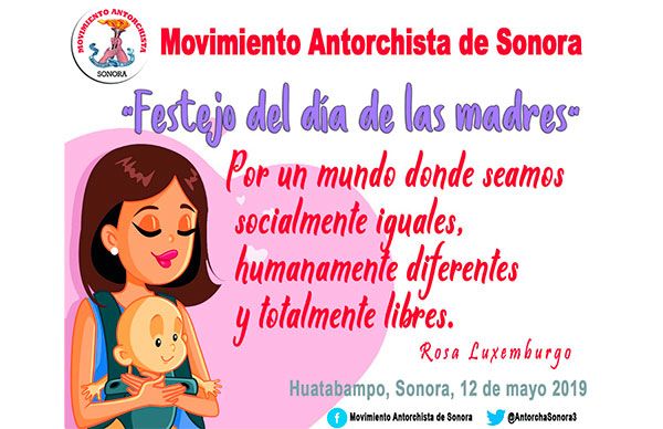 Habrá festejo antorchista para las madres en Huatabampo