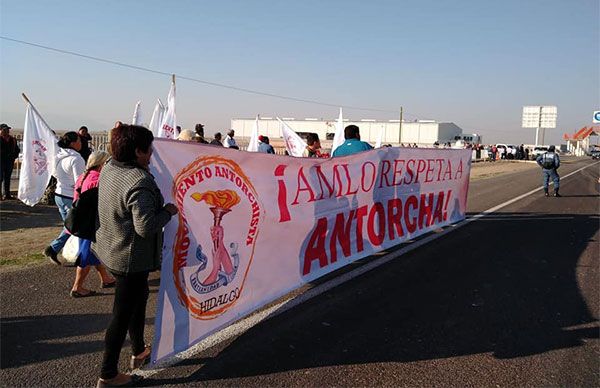 Exigen a AMLO respetar a Antorcha