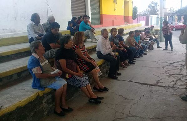 En Totolapan se sigue organizando al pueblo