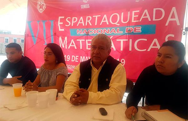 Participarán maestros de Hidalgo en Espartaqueada de Matemáticas            