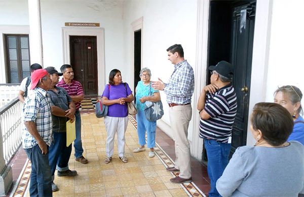 Acuerdan reuniones de trabajo antorchistas y ayuntamiento de Guaymas 