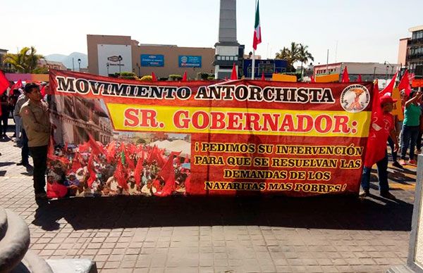 Se vuelve a manifestar Antorcha, se vuelve a comprometer Gobierno del estado