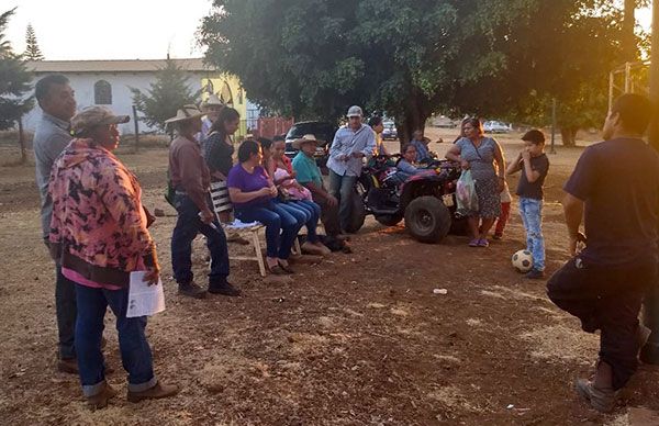 Es un derecho constitucional que el pueblo se organice y exija obras y servicios al gobierno Antorcha