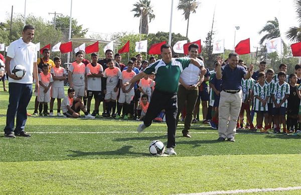 Armando Archundia en primera Copa de futbol antorchista 