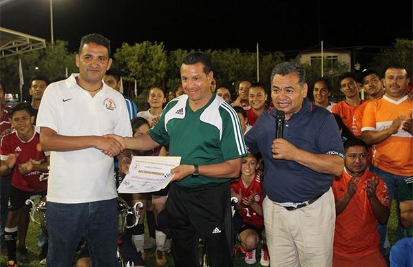 Con éxito clausuran 1era Copa de Futbol Estatal Antorchista 2019 