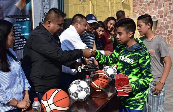 En marcha Escuela de Deportes en Trancoso 